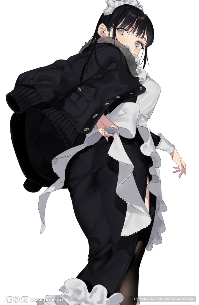 彩色人物动漫插画背景