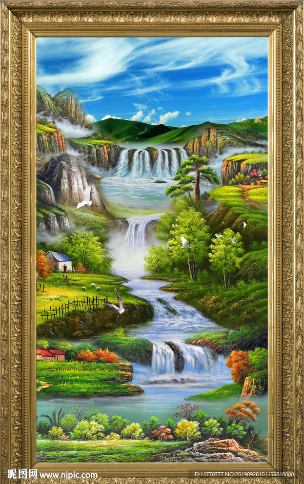 油画风景