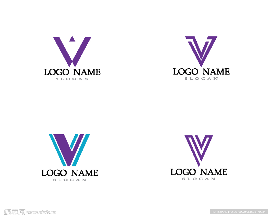 字母V图标
