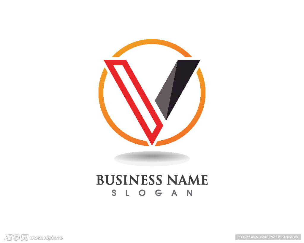 字母V图标