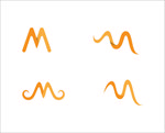 字母M图标