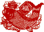 新年剪纸 新年图片 中国传统文