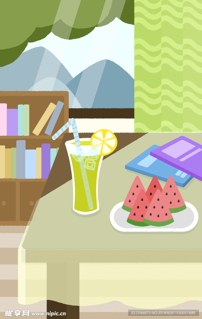 夏季插画