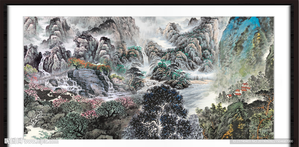 国画山水
