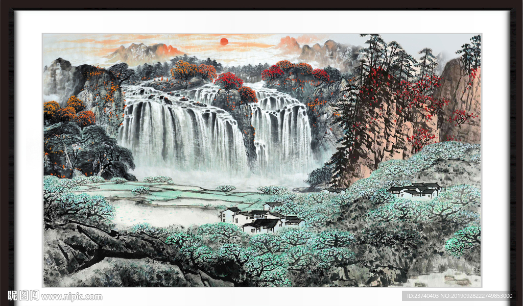国画山水