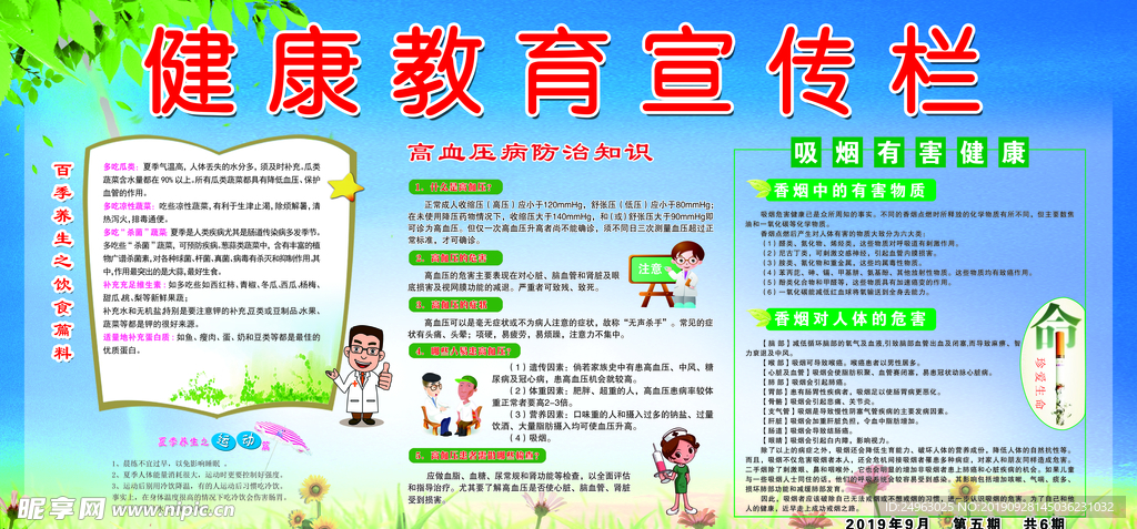 健康教育宣传栏