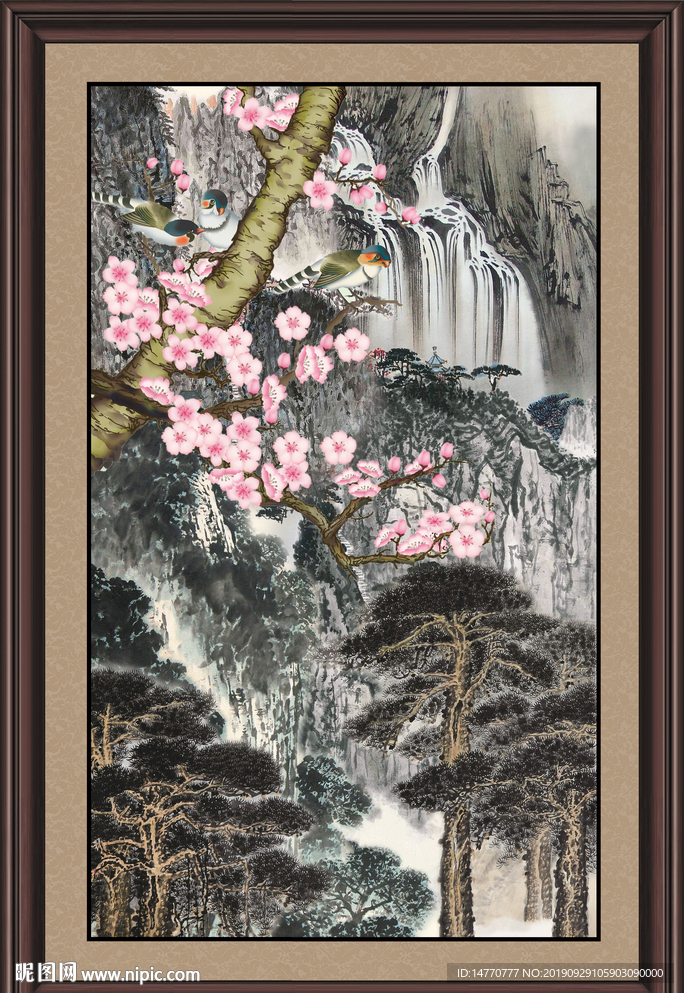 红梅报春