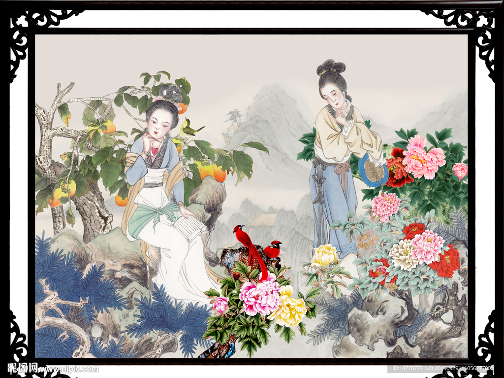 仕女图