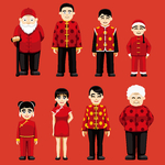 中式喜庆吉祥图案