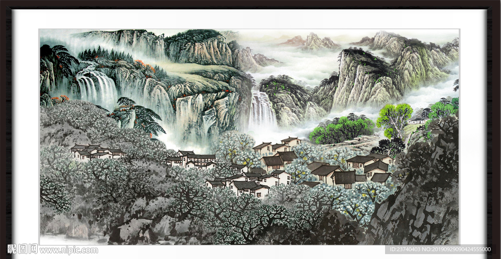 国画山水