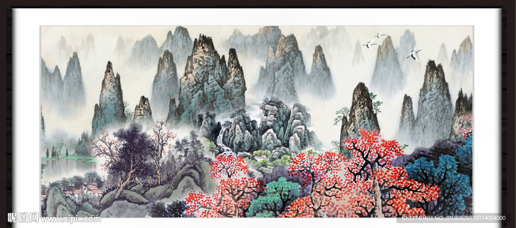 国画山水