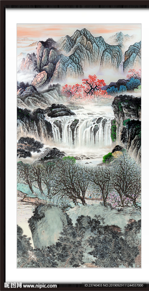 国画山水