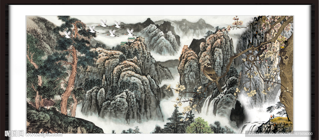 国画山水