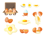 鸡蛋素材