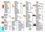 奶茶菜单 价目表