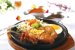 铁板鸡腿俳