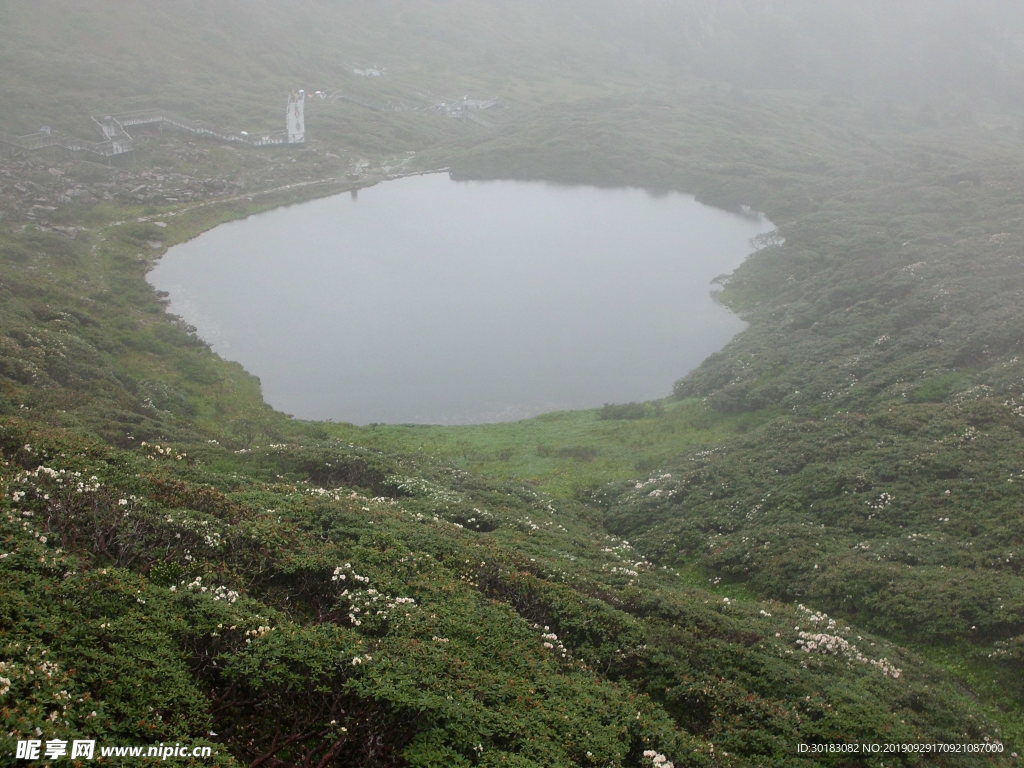 苍山洗马潭风景