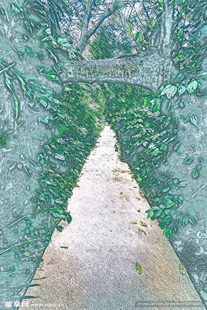 彩色铅笔画