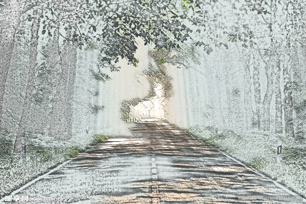 彩色铅笔画