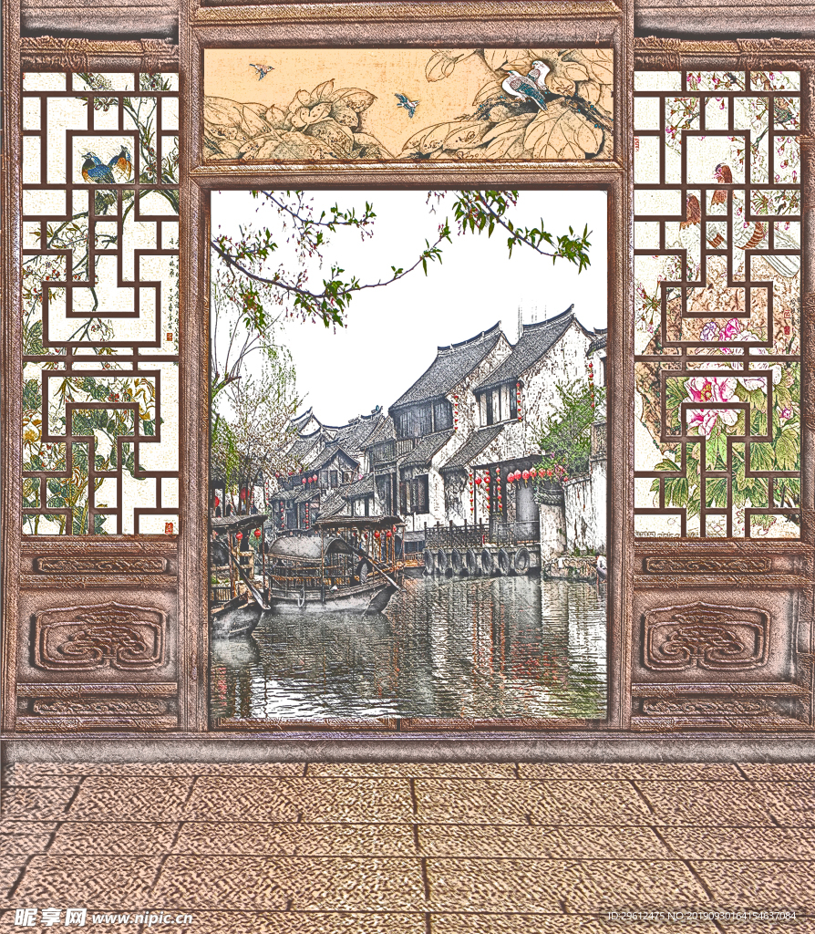 彩色铅笔画