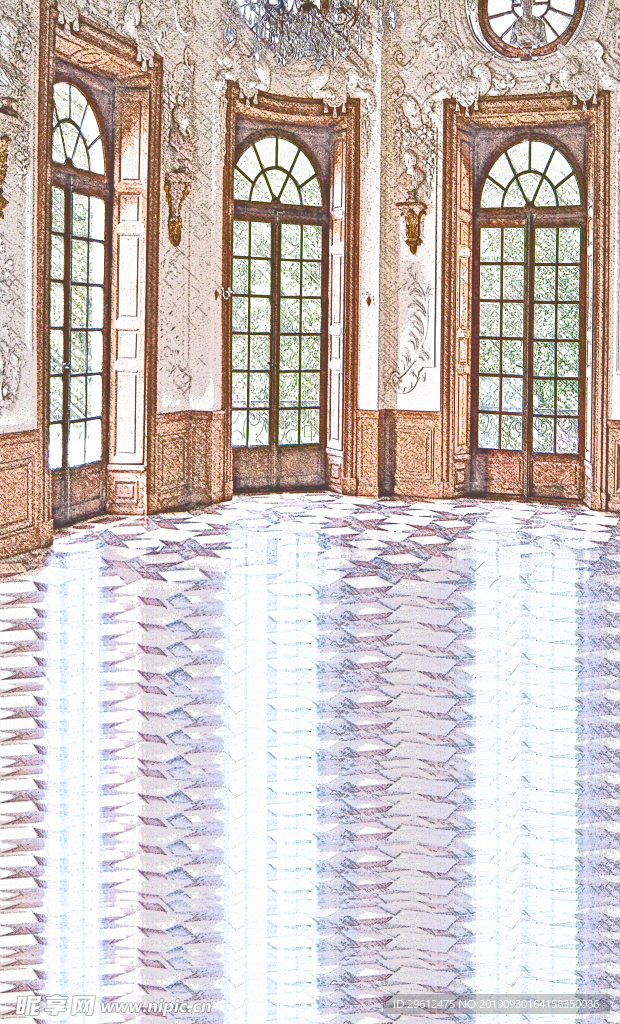 彩色铅笔画