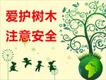 爱护树木