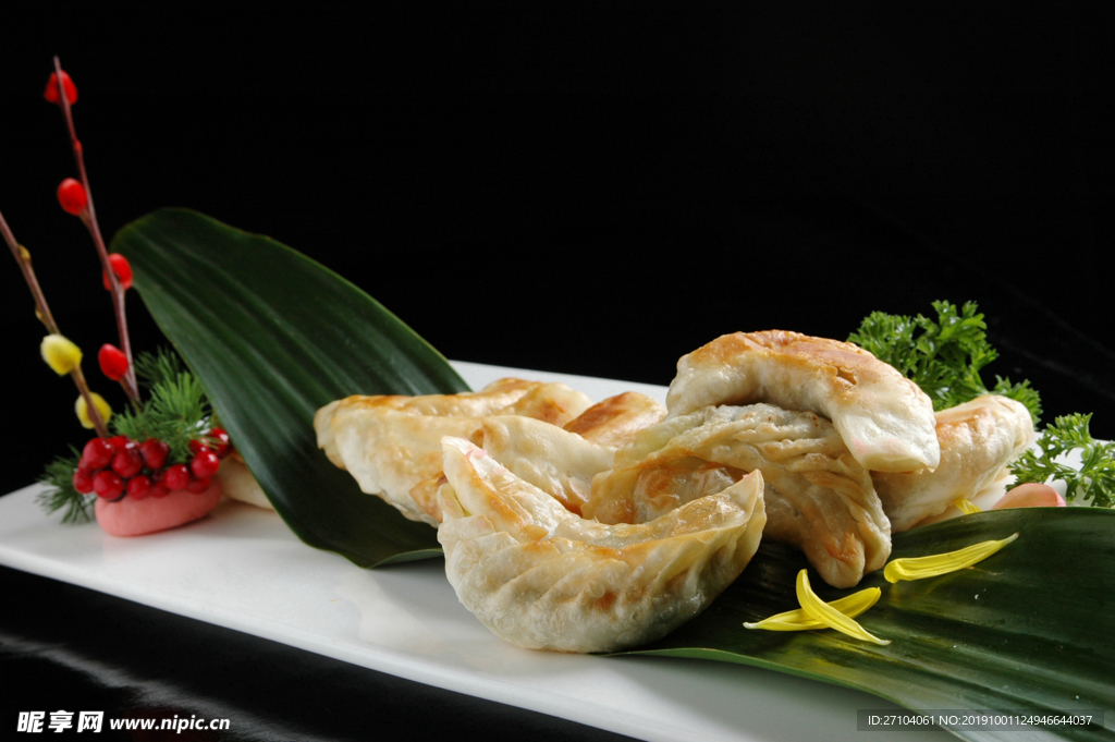 鸡汁锅贴饺