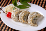 点香煎韭菜饺