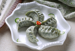点心蔬菜蒸饺
