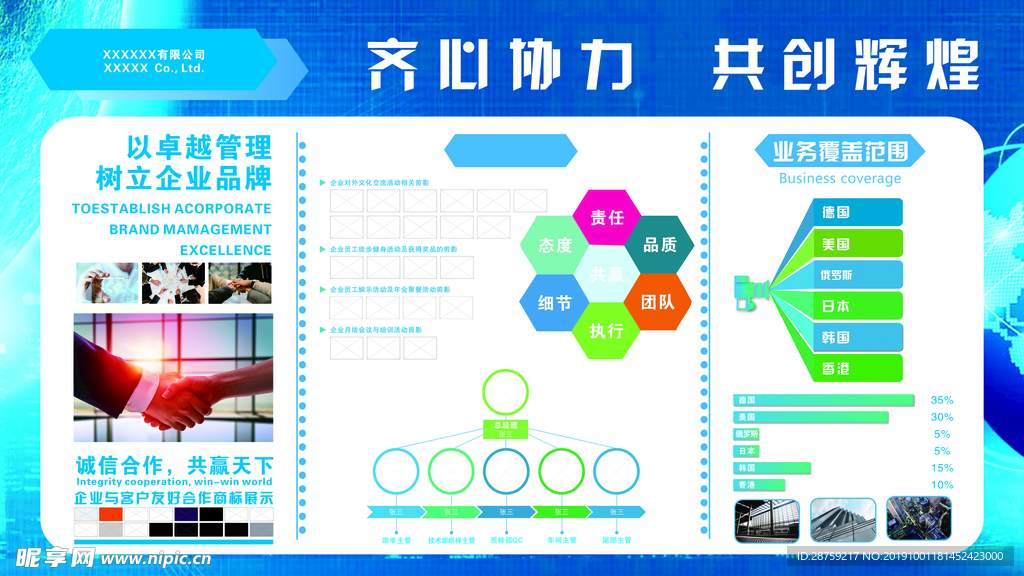 企业展板
