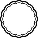 圆边框