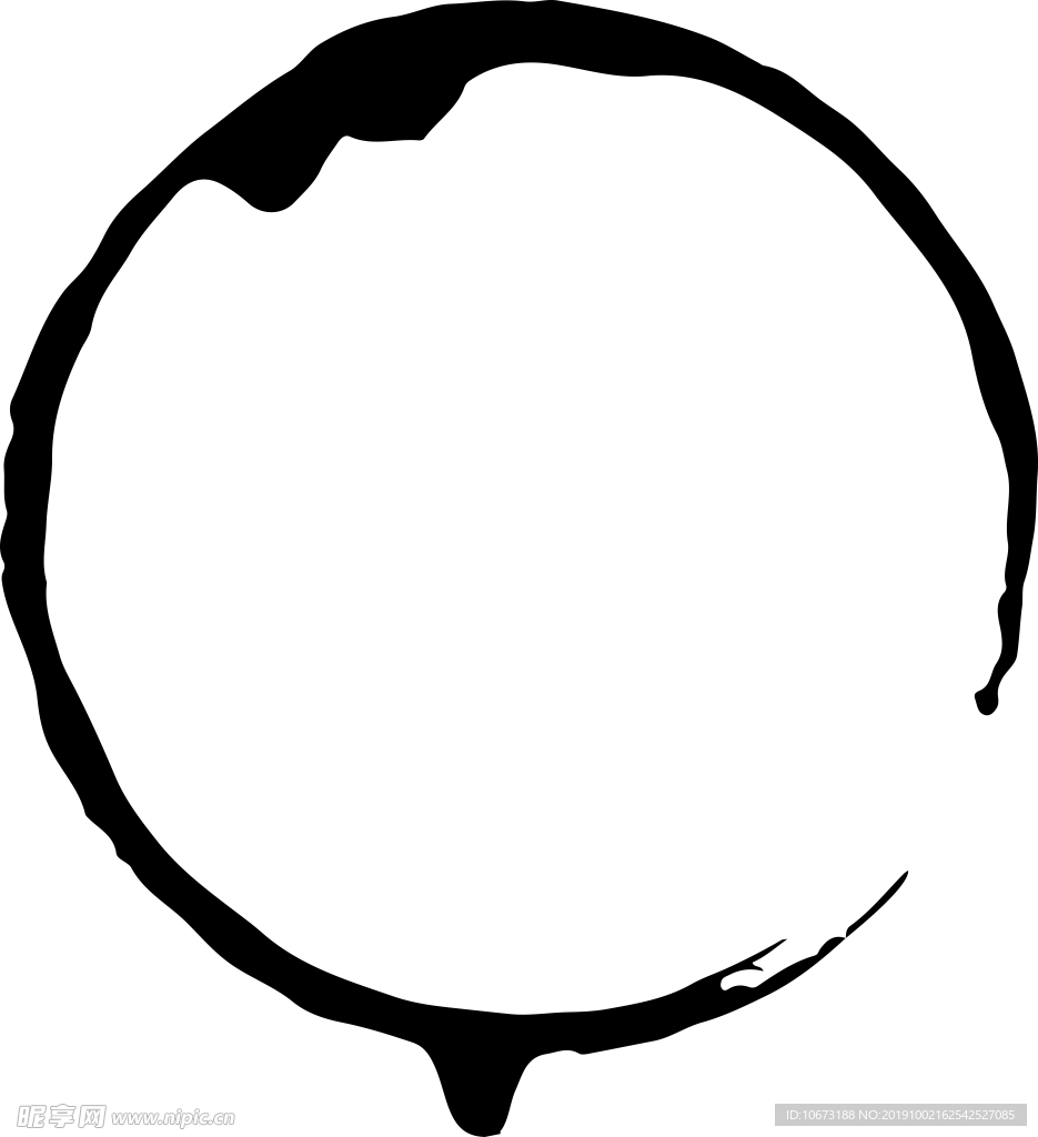 圆边框