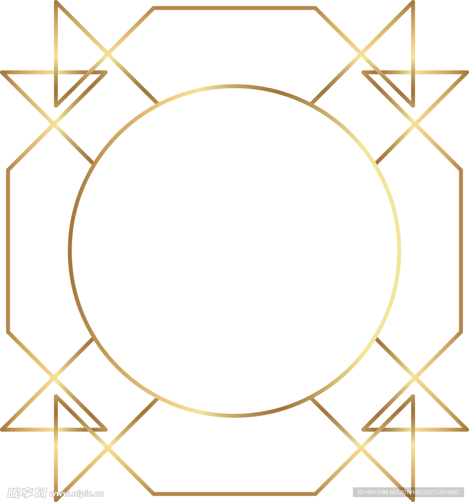 圆边框