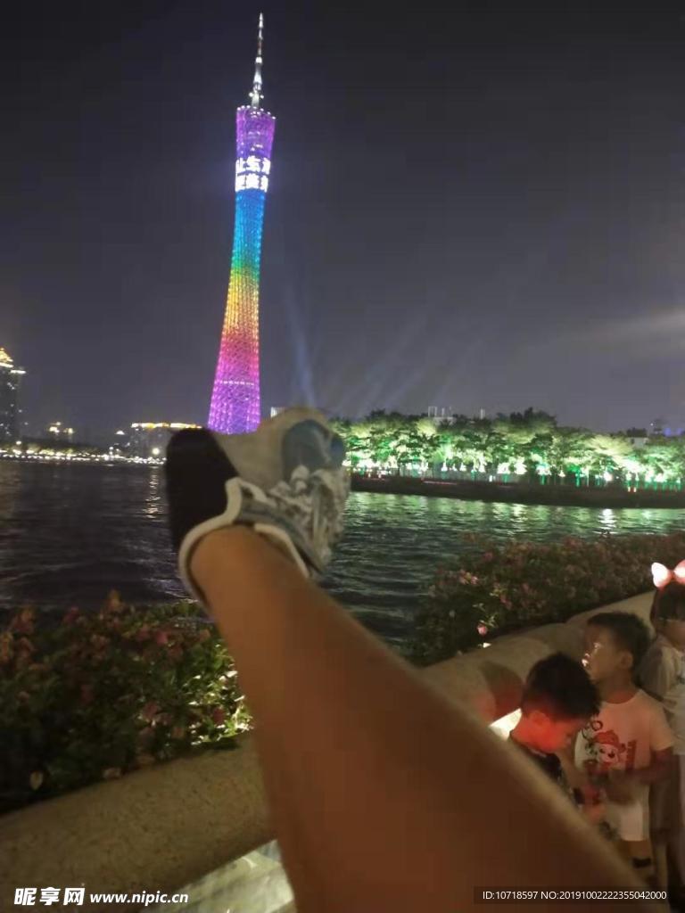 夜景烟花美景
