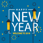 喜庆新年卡通装饰