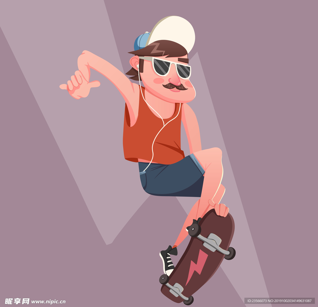 职业人物卡通插画