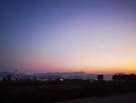 黄昏江景