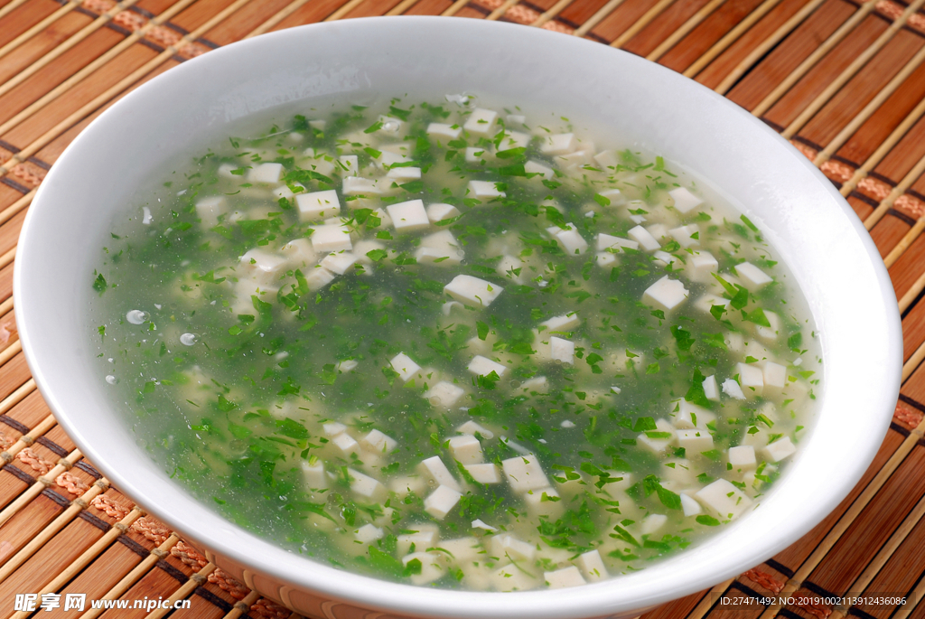 野菌豆腐羹