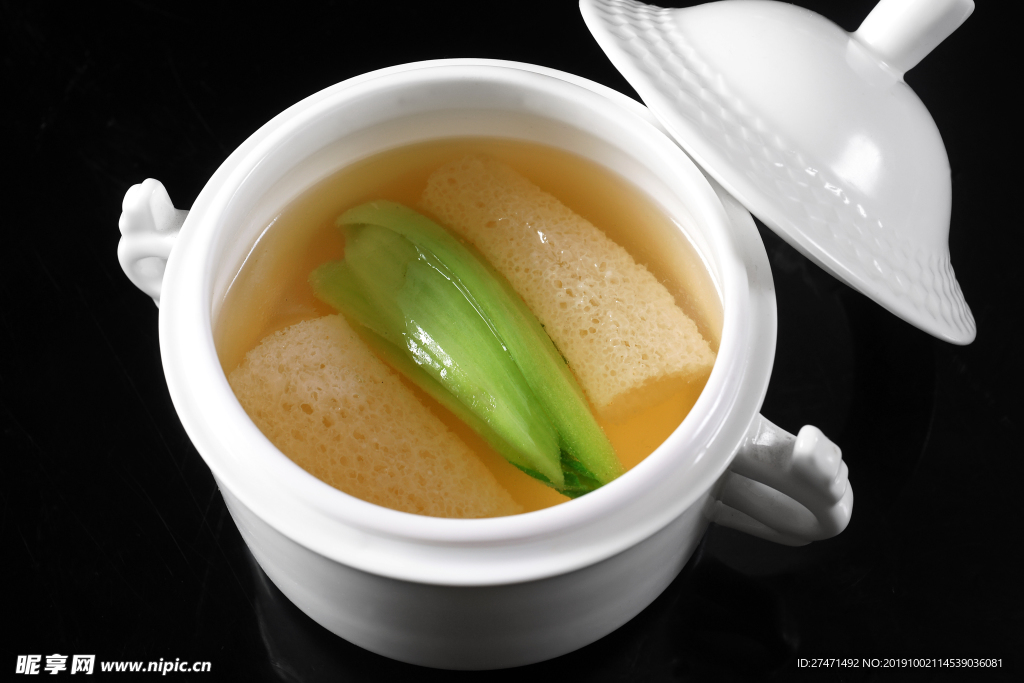 菜胆竹荪汤