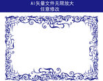 欧美花纹矢量