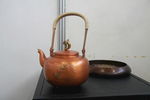 黄铜茶壶摄影
