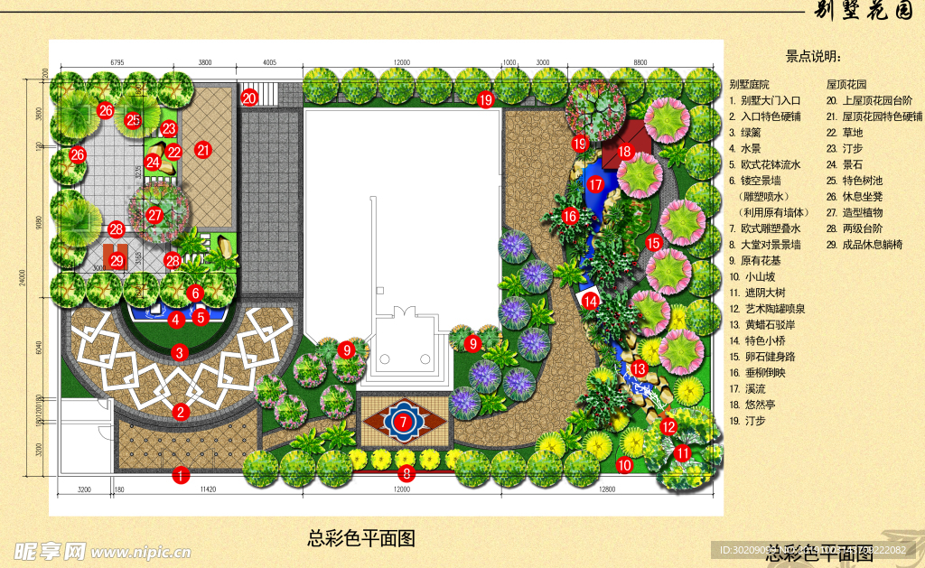 别墅花园规划