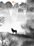 山水画