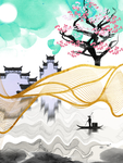 山水画