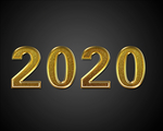 金属字2020