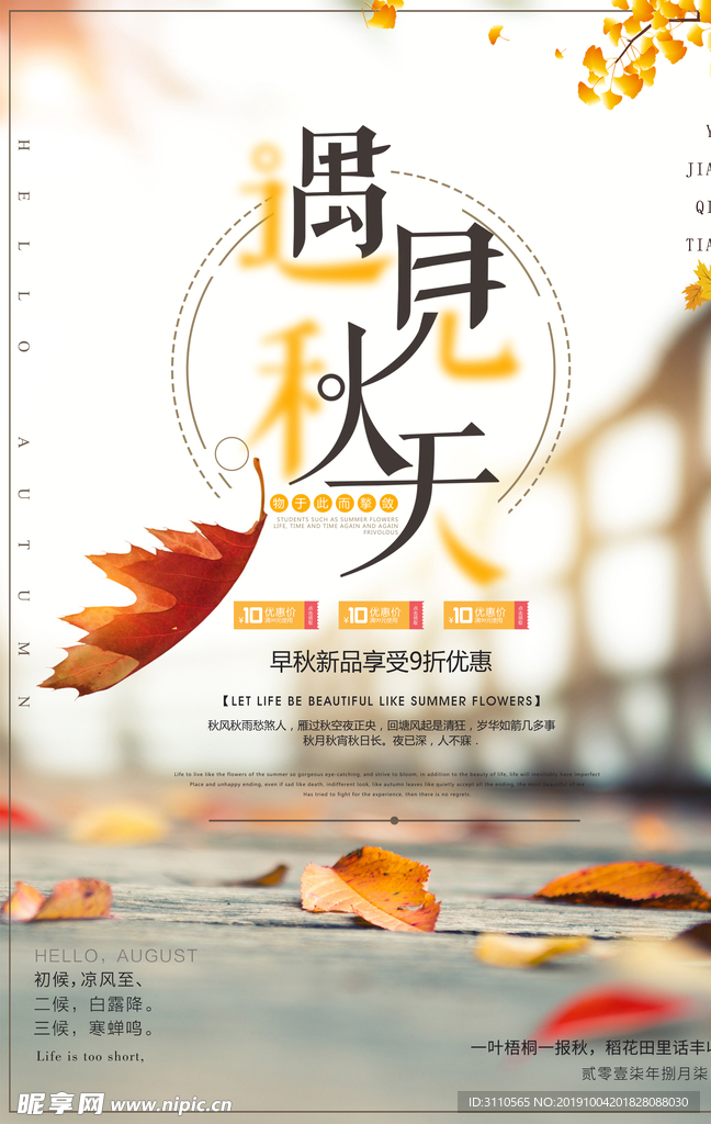 遇见秋天海报