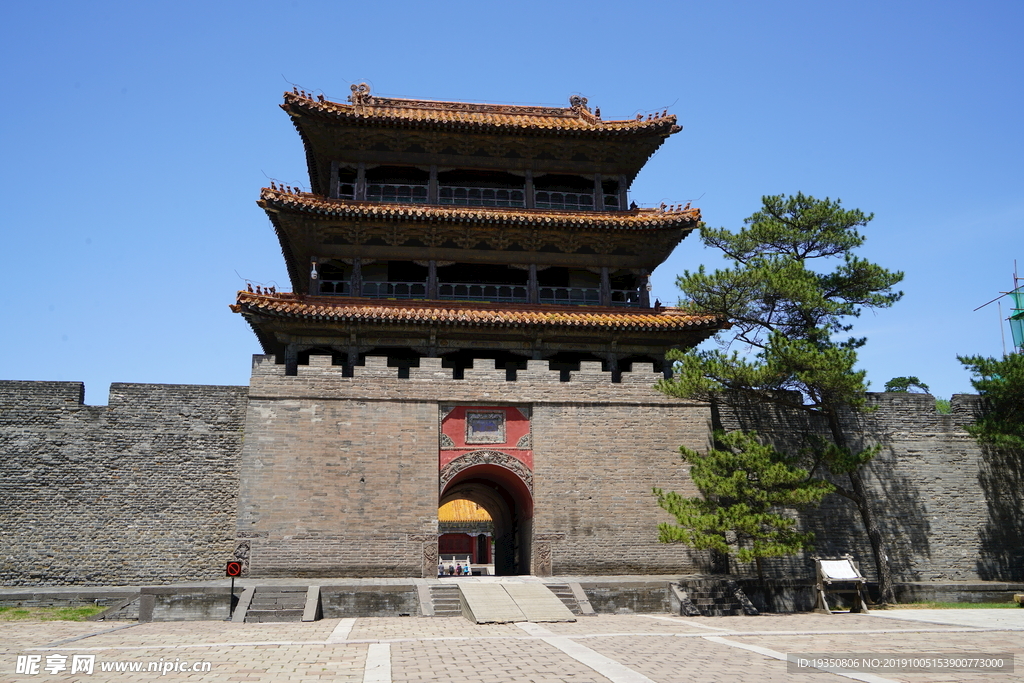 沈阳东陵清福陵城墙和城楼
