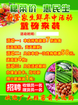 菜场海报