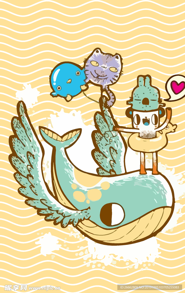 手绘 插画