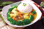 咖喱牛肉拌饭